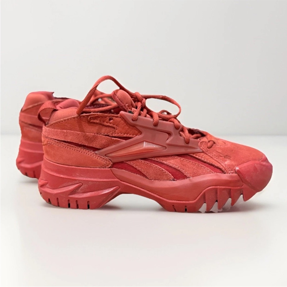 Reebok Club C Cardi B V2 Mars Red Platform Sneakers Sz 9 NWOT